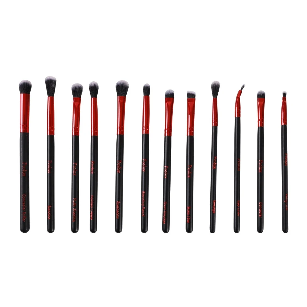 Deluxe Red Makeup Brush Set - Image 4