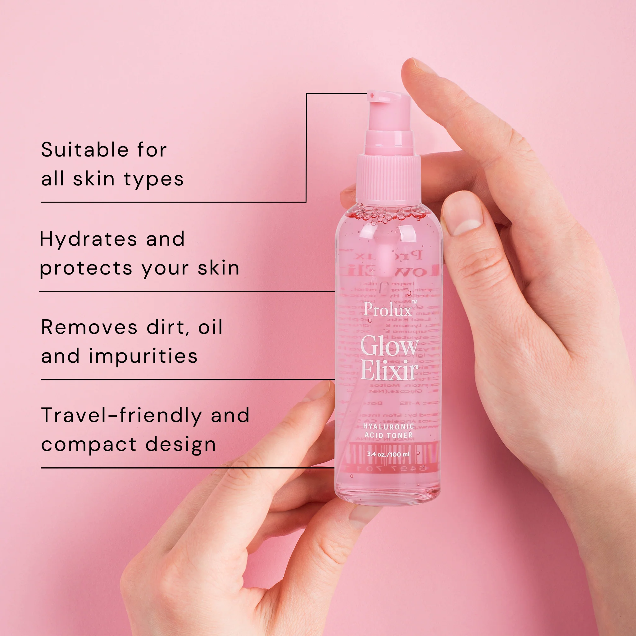 Glow Elixir Hyaluronic Acid Toner - Image 7