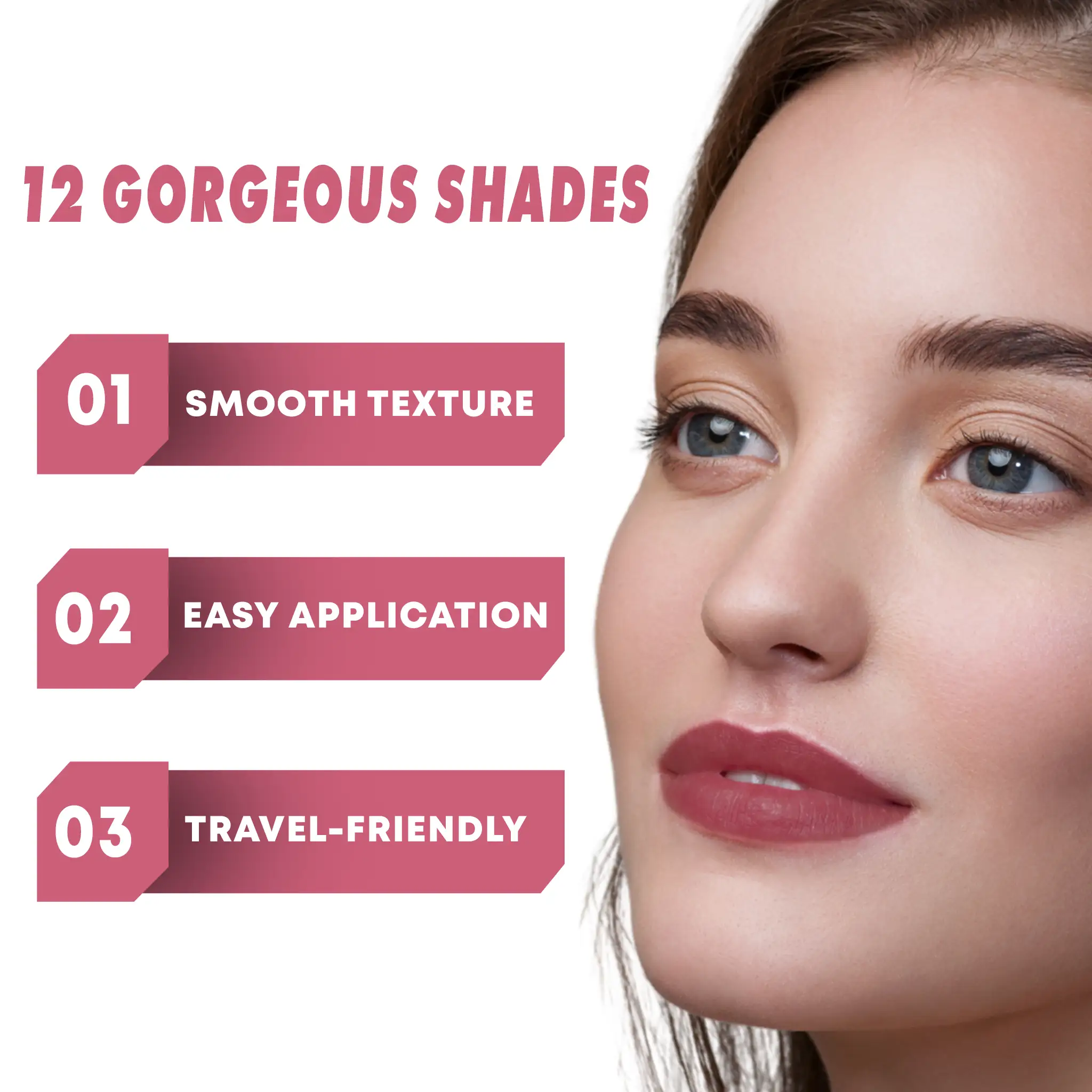 Long Lasting Lip Gloss Matte - Prolux - Image 7