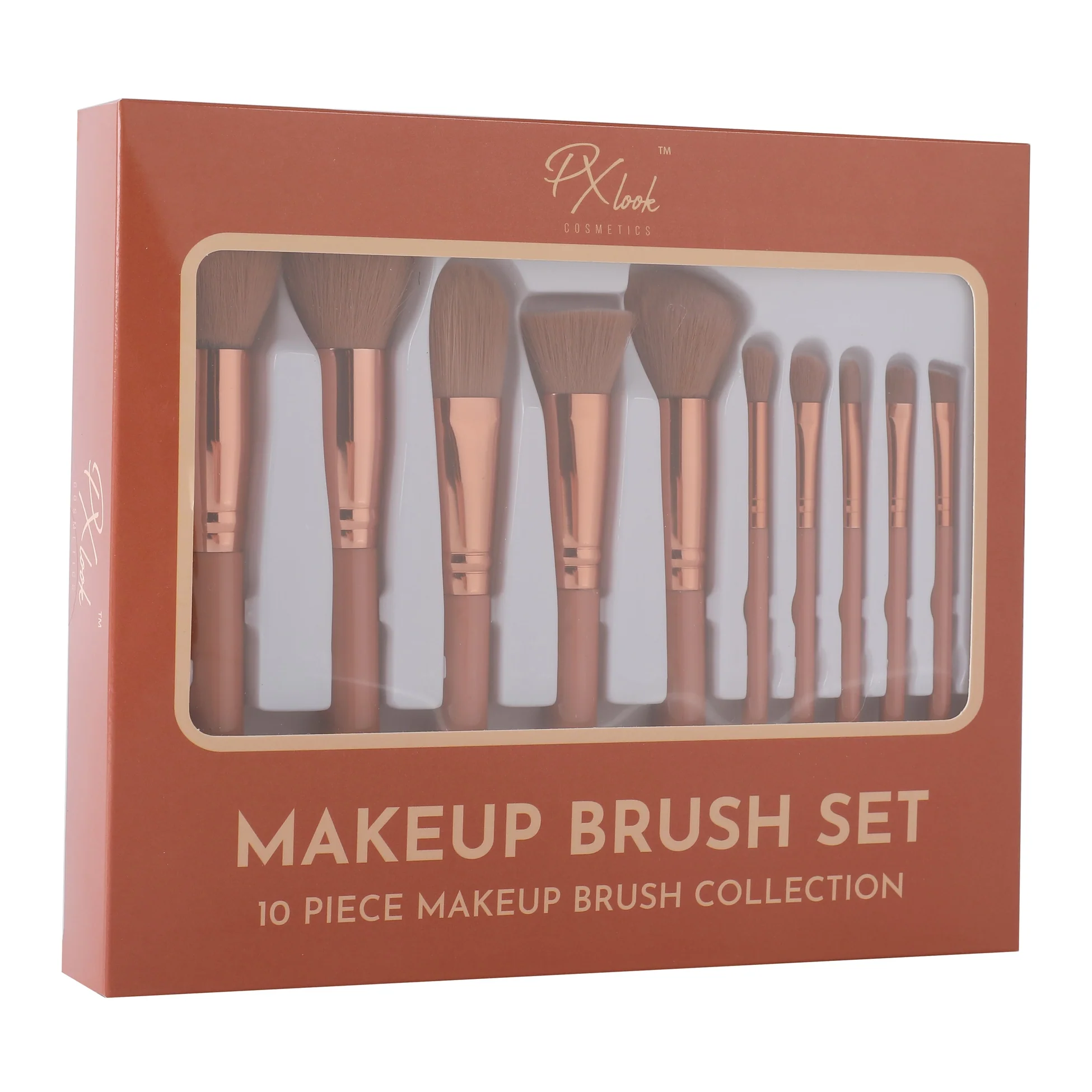 Makeup Brush Set - 10 Piece Makeup Brush Collection - Image 15
