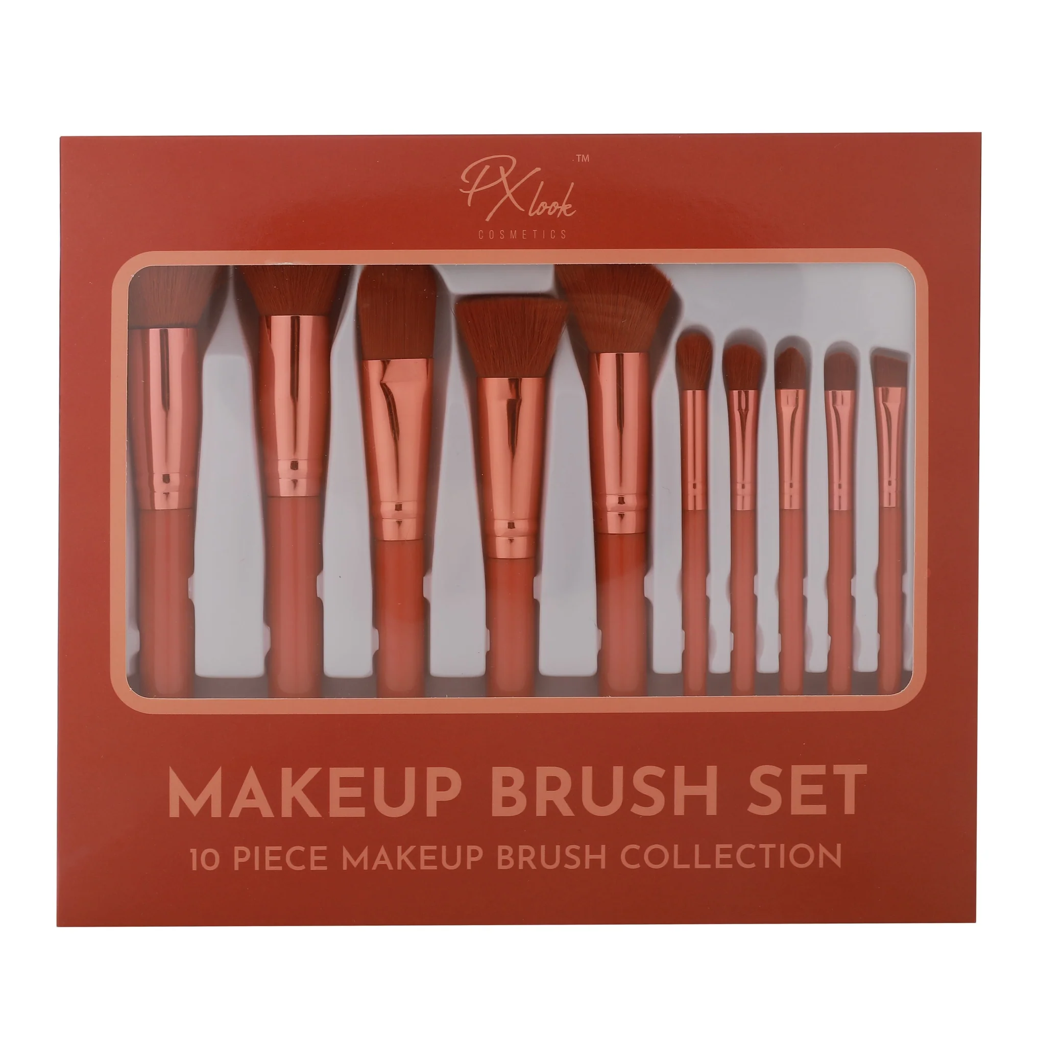 Makeup Brush Set - 10 Piece Makeup Brush Collection - Image 9