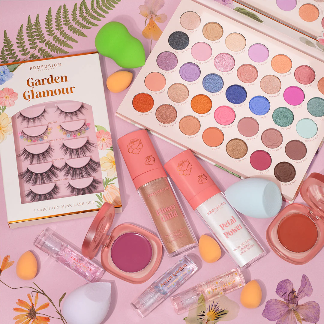 Petal Perfect |Flower Child Multi-Use Loose Shimmer Highlighter - Image 4