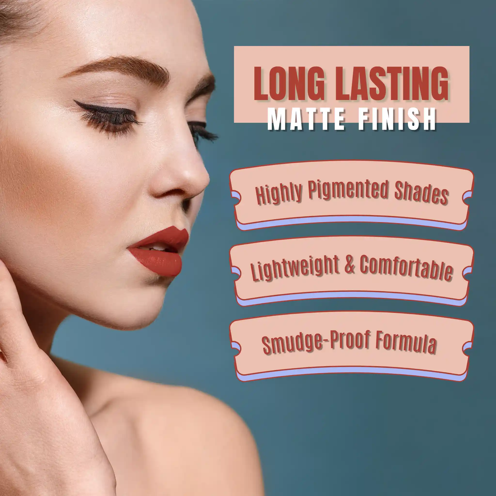 Velvet Matte Liquid Lipstick - Image 6